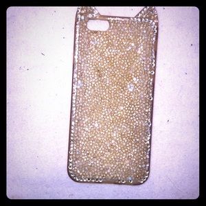Rhinestone Cat eared 6/6s/7/8 IPhone case